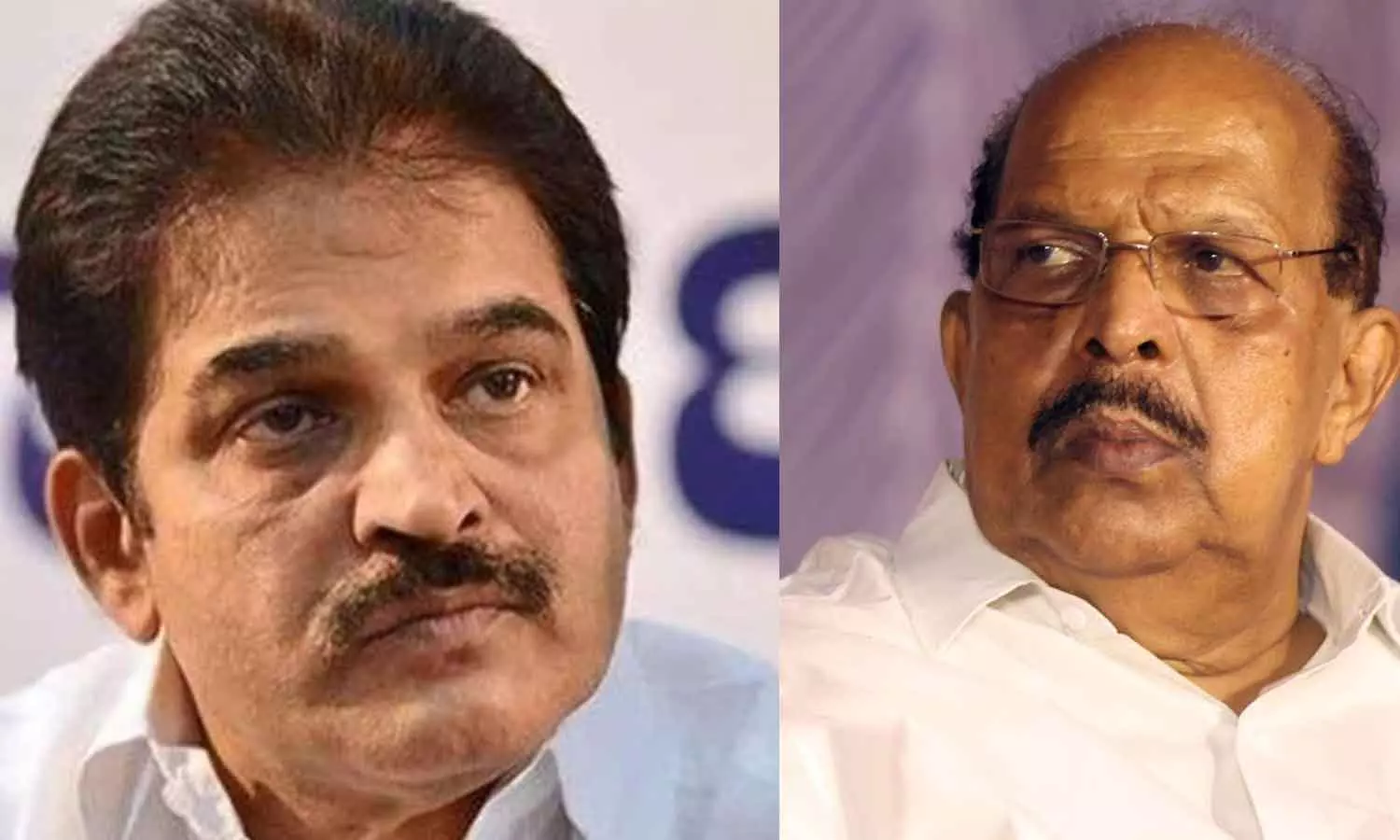 KC Venugopal met G Sudhakaran KC Venugopal met G Sudhakaran