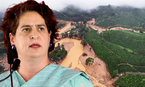 മുണ്ടക്കൈ ദുരന്തം; കേന്ദ്ര - സംസ്ഥാന സർക്കാരുകൾ ഒന്നും ചെയ്യുന്നില്ല; രാഷ്ട്രീയം കളിക്കുന്നത് ദുഃഖകരം; പ്രിയങ്ക ഗാന്ധി