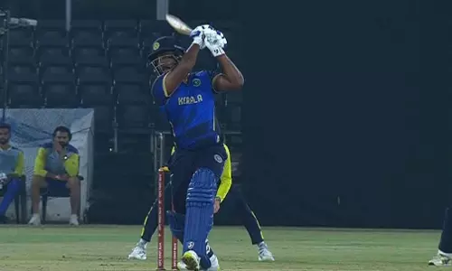 Salman Nisar and Sanju smashing it; Kerala wins by 11 runs against Goa in rain game