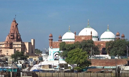 Hindu groups call for fast-track courts for Shahi Eidgah-Mathura and Gyanvapi Mosque-Kashi temple disputes, Hindu Janajagruti Samiti, Balaji Dham temple, Vrindavan, Mathura, UP Hindu groups call for fast-track courts for Shahi Eidgah-Mathura and Gyanvapi Mosque-Kashi temple disputes, Hindu Janajagruti Samiti, Balaji Dham temple, Vrindavan, Mathura, UP