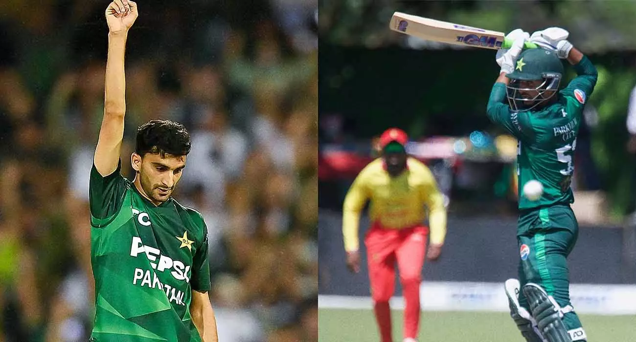 Sufian Muqeem, who was spun and dropped; Zimbabwe all out for 57, Pakistan win by 10 wickets Sufian Muqeem, who was spun and dropped; Zimbabwe all out for 57, Pakistan win by 10 wickets