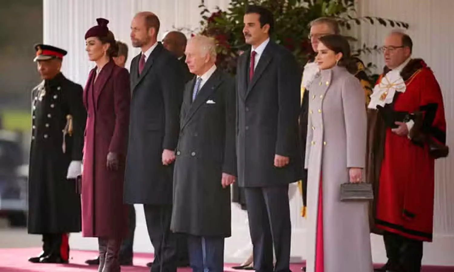 A warm welcome for the Emir of Qatar in Britain A warm welcome for the Emir of Qatar in Britain