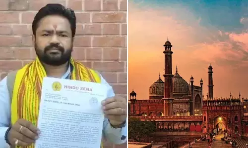 ‘ക്ഷേത്രങ്ങളിൽനിന്നുള്ള വിഗ്രഹങ്ങളുണ്ട്​’; ഡൽഹി ജമാമസ്​ജിദിൽ സർവേ നടത്തണമെന്ന്​ ഹിന്ദു സേന