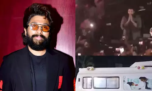 പുഷ്പ 2 പ്രീമിയര്‍ ഷോയ്ക്കിടെ യുവതിയുടെ മരണം; നടൻ അല്ലു അ‍ർജുനെതിരെ കേസ്