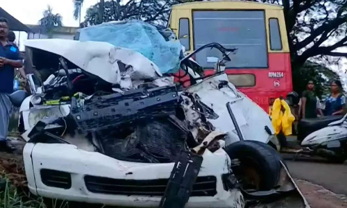 കളർകോട് വാഹനാപകടം; കാർ ഉടമയ്ക്കെതിരെ കേസ്