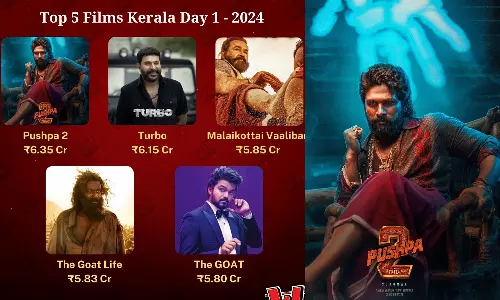 Pushpa 2 tops first day collection in Kerala this year