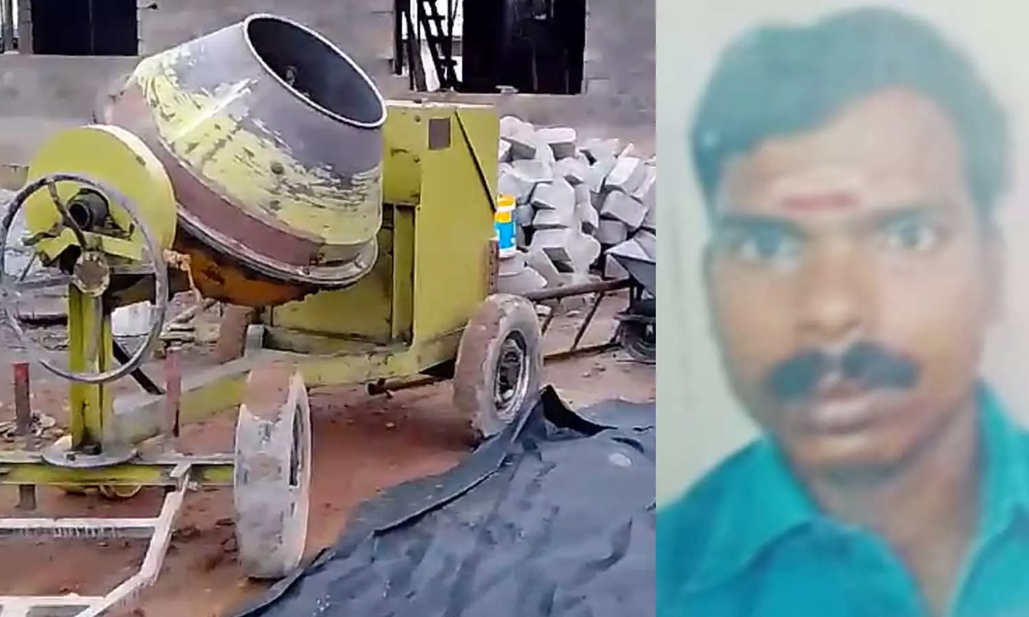 Young man dies in concrete mixing machine accident in Aluva Young man dies in concrete mixing machine accident in Aluva