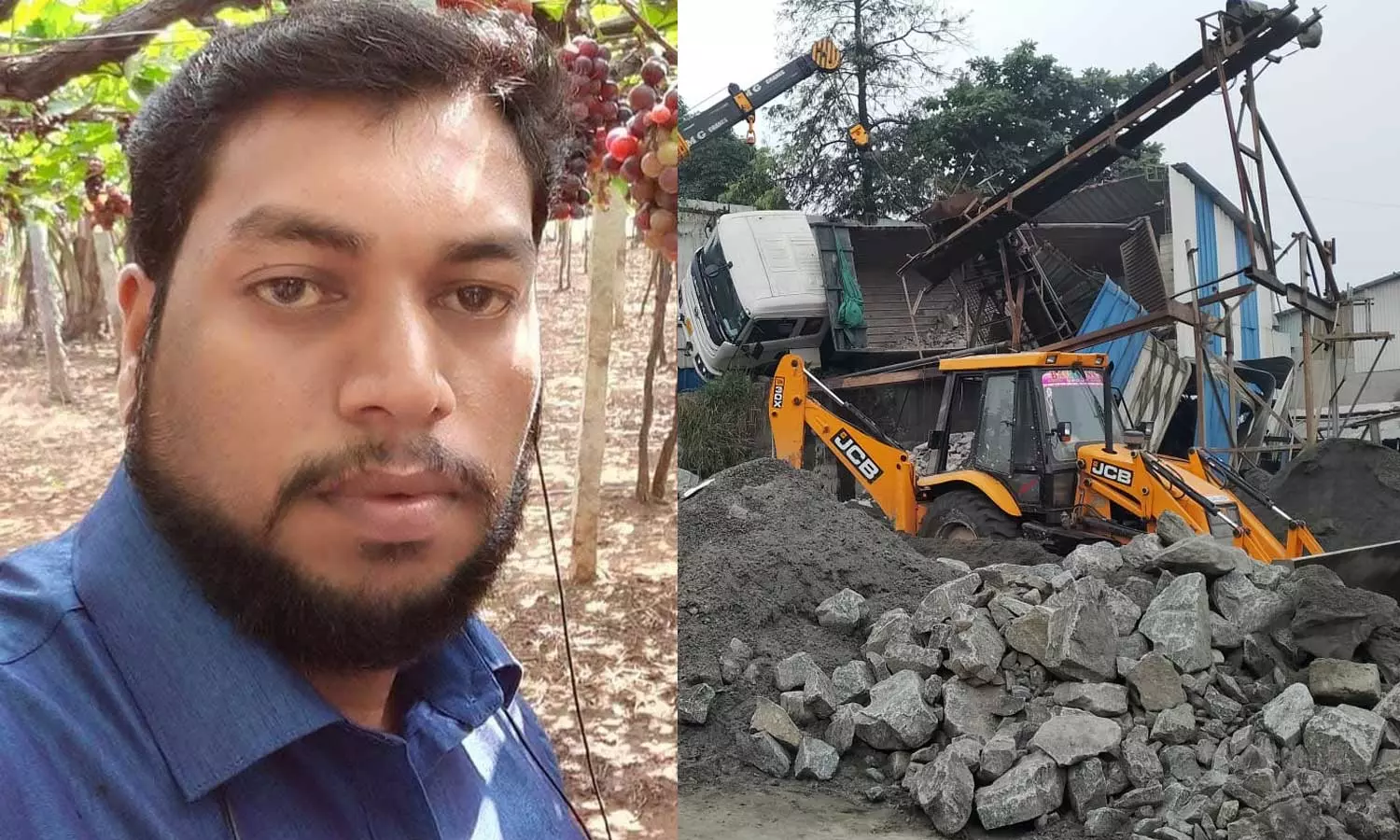 കരിങ്കല് ഇറക്കുന്നതിനിടെ ടോറസ് ലോറി മറിഞ്ഞ് ഡ്രൈവര് മരിച്ചു കരിങ്കല് ഇറക്കുന്നതിനിടെ ടോറസ് ലോറി മറിഞ്ഞ് ഡ്രൈവര് മരിച്ചു