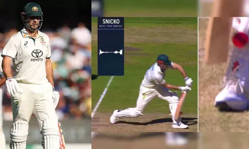 Mitchell Marsh first out, then not out; Adelaide Test due to umpires mistake