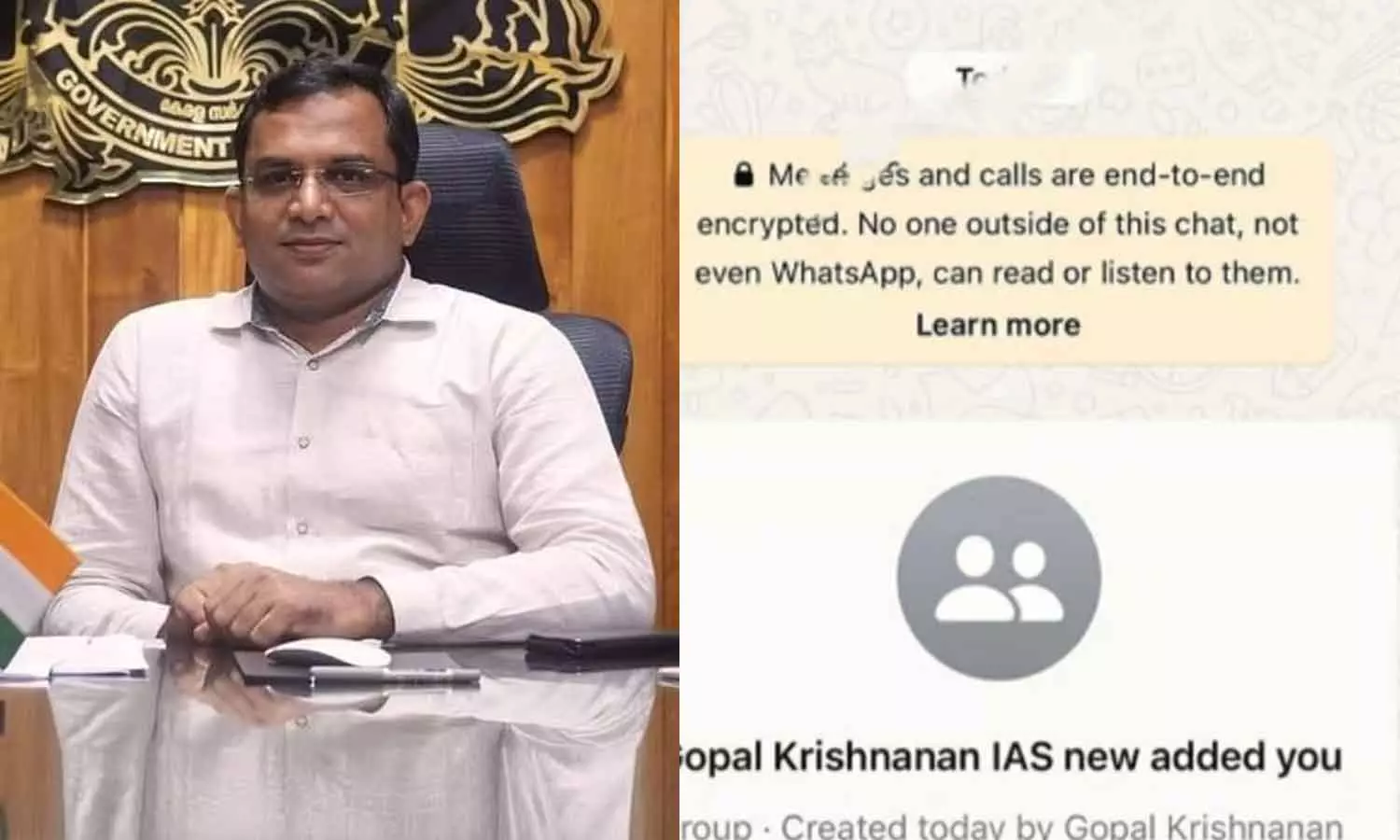 Gopalakrishnan IASs phone not hacked