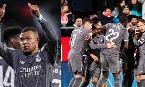 Real on their way to victory after crushing Girona; United lose again