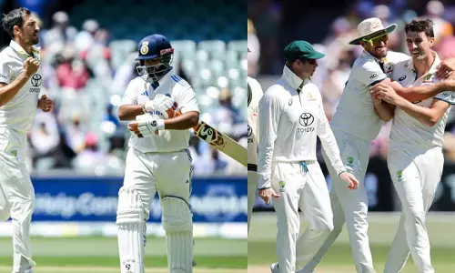 Covered in Adelaide; Aussies win by 10 wickets against India, series 1-1