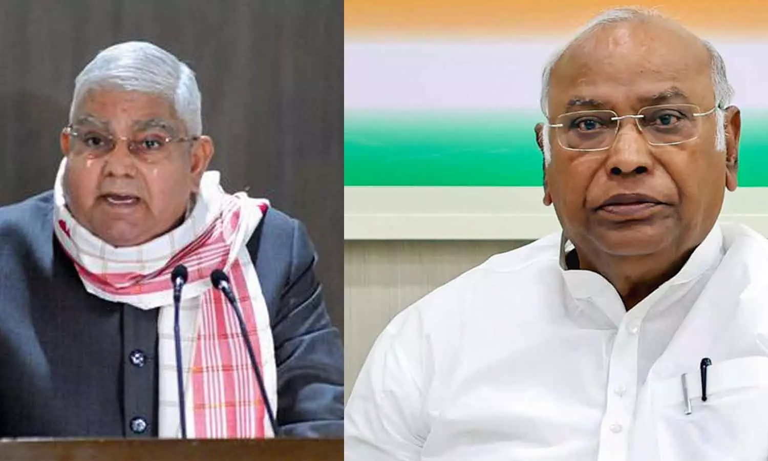 Mallikarjun Kharge Vs Jagdeep Dhankhar Showdown In Parliament Mallikarjun Kharge Vs Jagdeep Dhankhar Showdown In Parliament