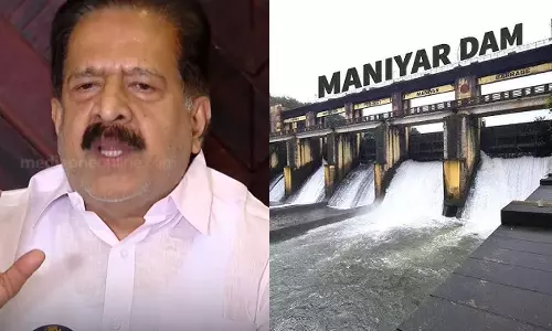 Maniyar hydroelectric project contract extended without even the knowledge of Cabinet Says Ramesh Chennithala Maniyar hydroelectric project contract extended without even the knowledge of Cabinet Says Ramesh Chennithala