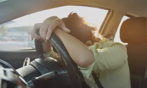 sleeping while driving