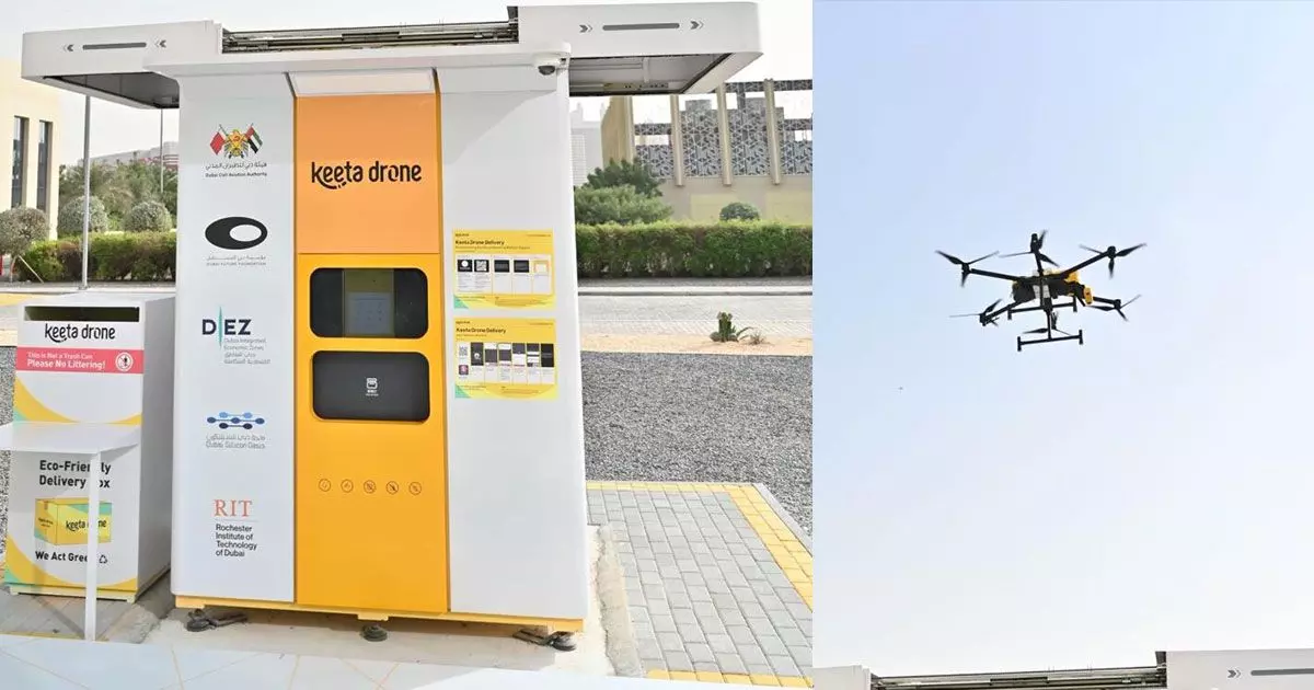 Dubai Launches Drone Delivery System