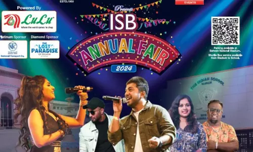 Bahrain Indian School Fair from Tomorrow