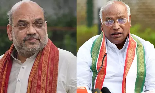 Ambedkar remark; Amit Shah should resign, says Kharge Ambedkar remark; Amit Shah should resign, says Kharge