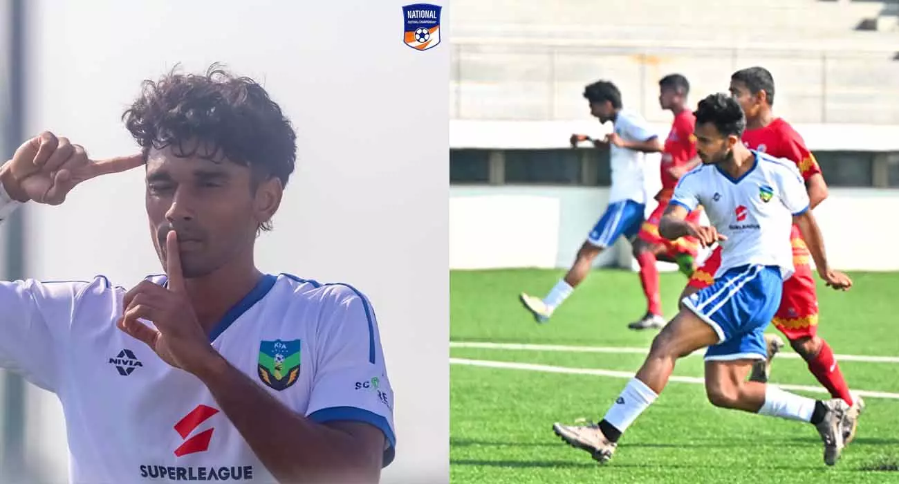 Santosh Trophy; Kerala defeated Odisha in the quarters, 2-0