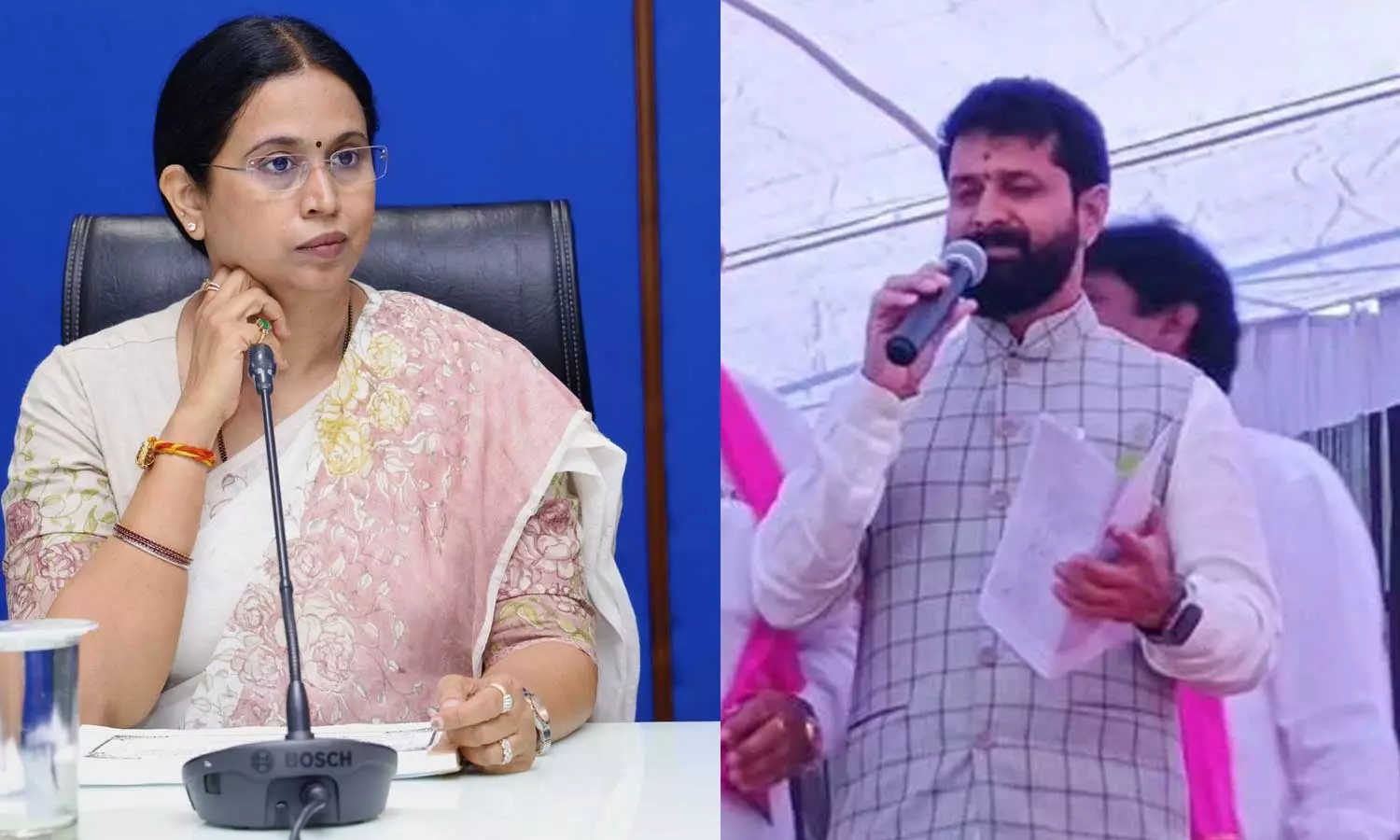 വനിതാ മന്ത്രിയെ അധിക്ഷേപിച്ചു; ബിജെപി എംഎൽസിക്കെതിരെ കേസ് വനിതാ മന്ത്രിയെ അധിക്ഷേപിച്ചു; ബിജെപി എംഎൽസിക്കെതിരെ കേസ്