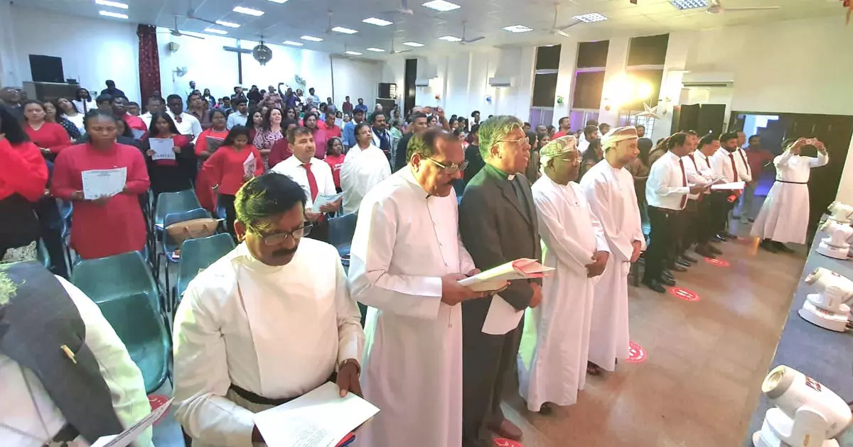 United Christian Churches Christmas Carol in Salalah