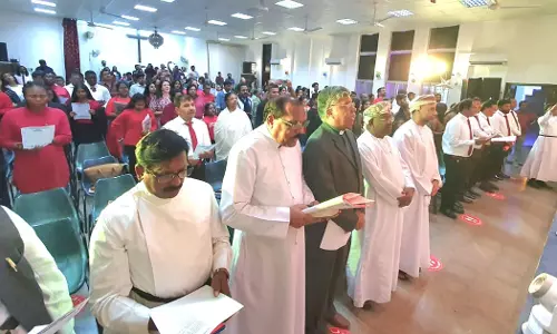 United Christian Churches Christmas Carol in Salalah