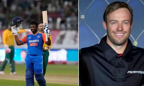 Hey man, isnt it good; Sanju was shocked during the interview  De Villiers Malayalam