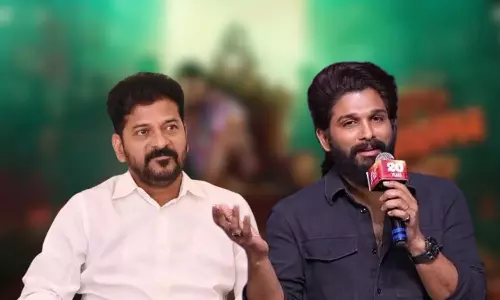 ഒരാൾ മരിച്ചെന്നറിഞ്ഞിട്ടും തിയറ്റർ വിട്ടുപോയില്ല... പുഷ്‌പ ഹിറ്റടിക്കുമെന്ന് പ്രതികരിച്ചു- അല്ലു അർജുനെതിരെ രേവന്ത്​ റെഡ്ഡി