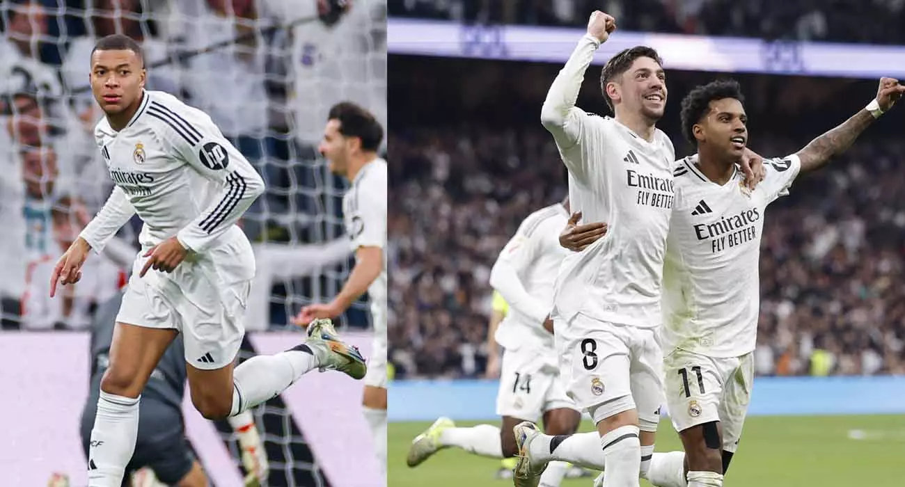 സെവിയ്യക്കെതിരെ റയലിന് തകർപ്പൻ ജയം; ബാഴ്‌സയെ മറികടന്ന് ടേബിളിൽ രണ്ടാമത്