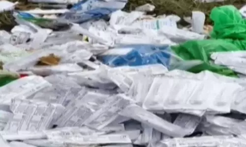 കേരളത്തിൽനിന്നുള്ള സംഘമെത്തി; തിരുനെൽവേലിയിൽ തള്ളിയ മാലിന്യം നീക്കാൻ തുടങ്ങി