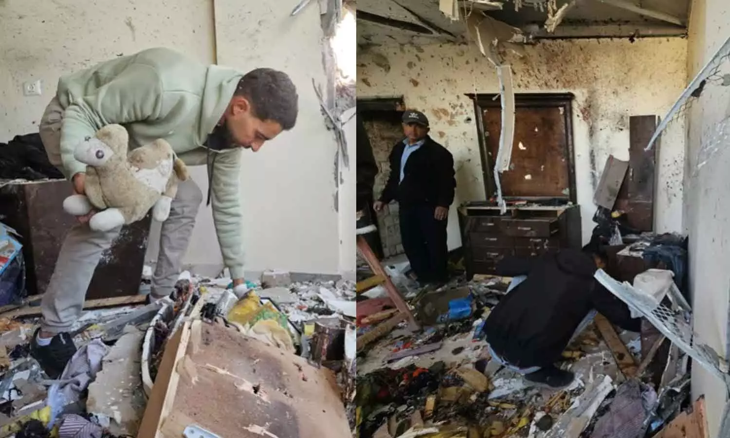 ഗസ്സയിലെ സുരക്ഷിത മേഖലകളിലും ഇസ്രായേലിന്റെ ബോംബാക്രമണം: 24 മണിക്കൂറിനിടെ 50 മരണം