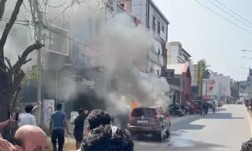car fire