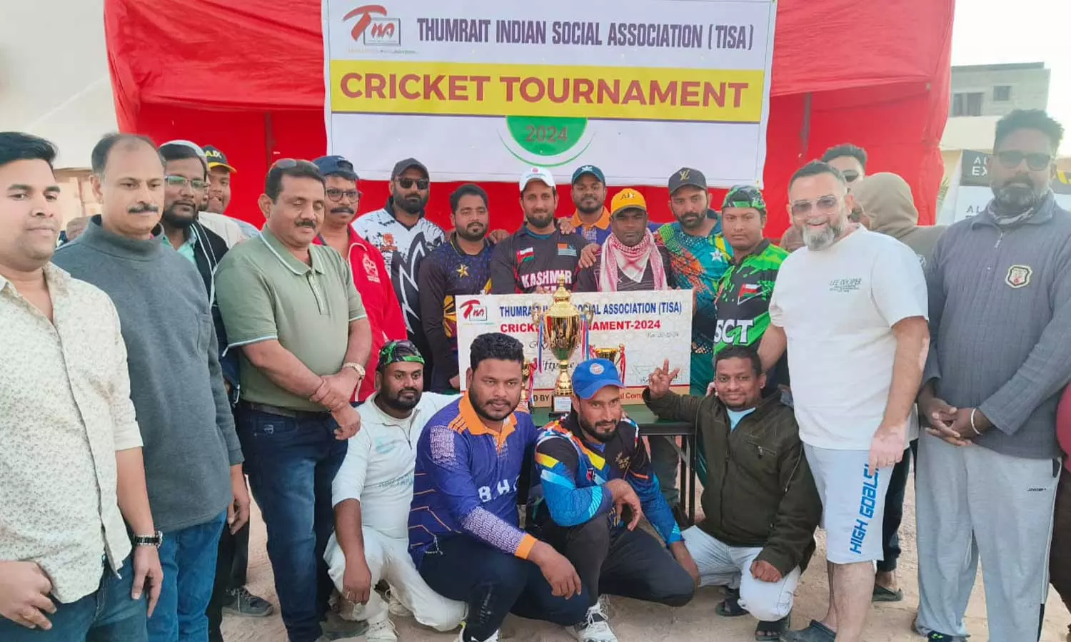 ടിസ ക്രിക്കറ്റ് ടൂർണമെന്റ്: തുംറൈത്ത് ക്രിക്കറ്റ് ക്ലബ്ബ് വിജയികൾ