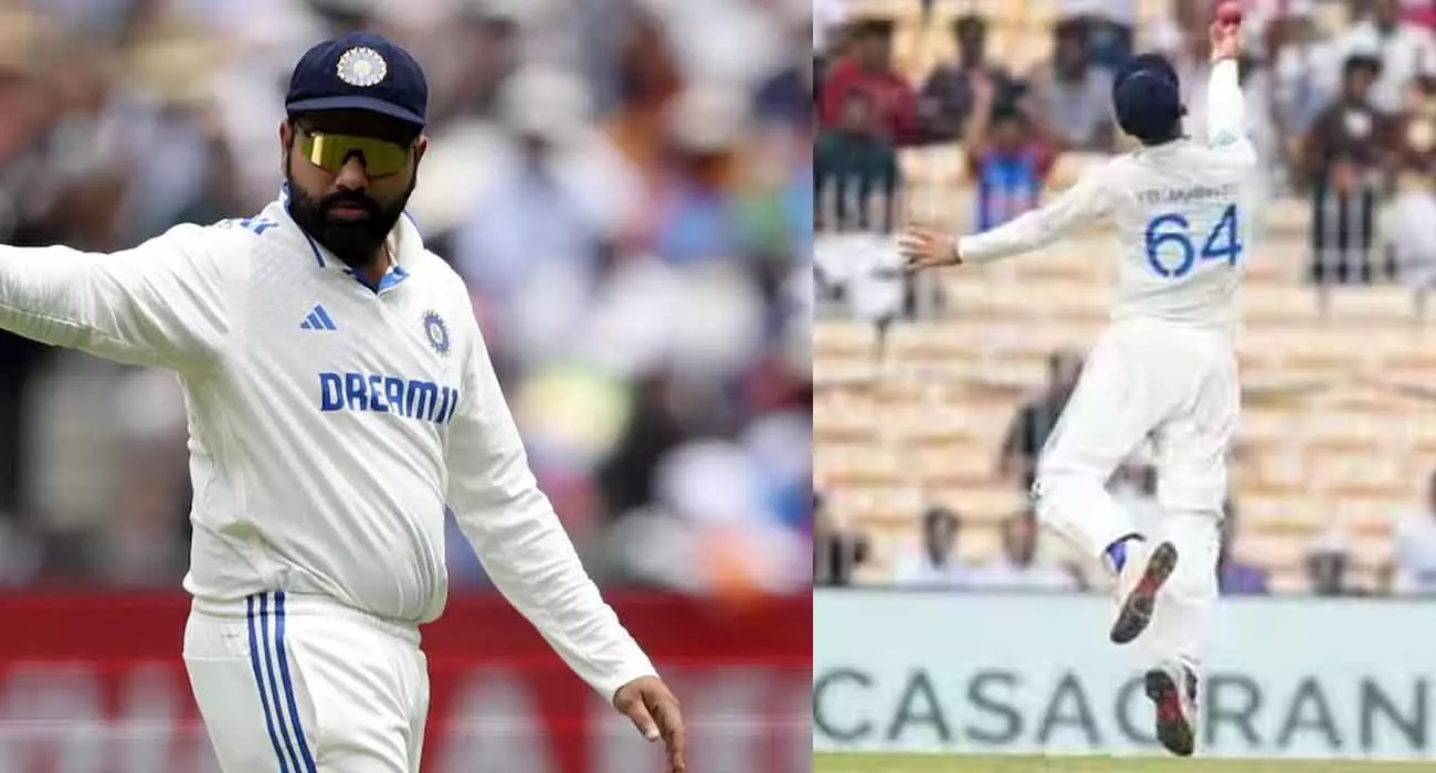 പന്ത് വരും മുൻപ് ചാടല്ലേ; ബോക്സിങ് ഡേ ടെസ്റ്റിൽ ഫീൽഡിങിനിടെ ജയ്സ്വാളിനെ തിരുത്തി രോഹിത്