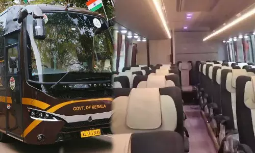 The Nava Kerala bus is back on the road after a makeover, service will resume on the Kozhikode-Bangalore route, Nava Kerala Bus controversy,