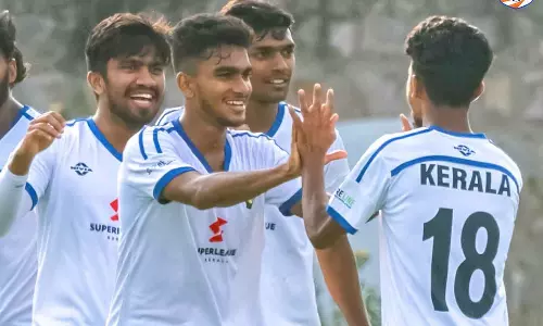 സന്തോഷ് ട്രോഫി: ജമ്മു കശ്മീരിനെ തോൽപ്പിച്ച് കേരളം സെമിയിൽ