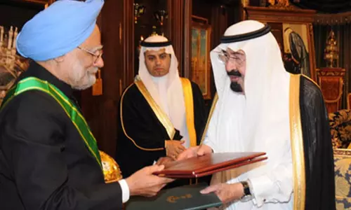 Manmohan Singh warmed Saudi-Indian relations