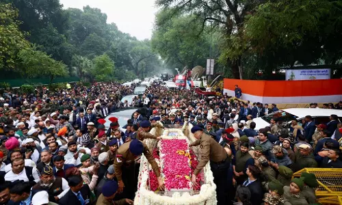 Manmohan Singh funeral