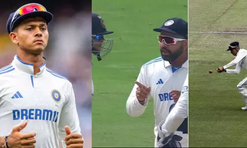 Jaiswal misses three catch chances; Rohit with his hands on his head- video