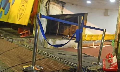 Joint inspection report that there was a huge security breach at Kalur Stadium