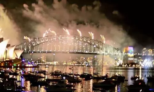 World new year celebration