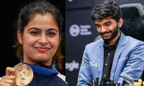 മനു ഭാക്കറിനും ഗുകേഷിനുമുൾപ്പെടെ നാല് പേർക്ക് ഖേൽരത്ന പുരസ്കാരം