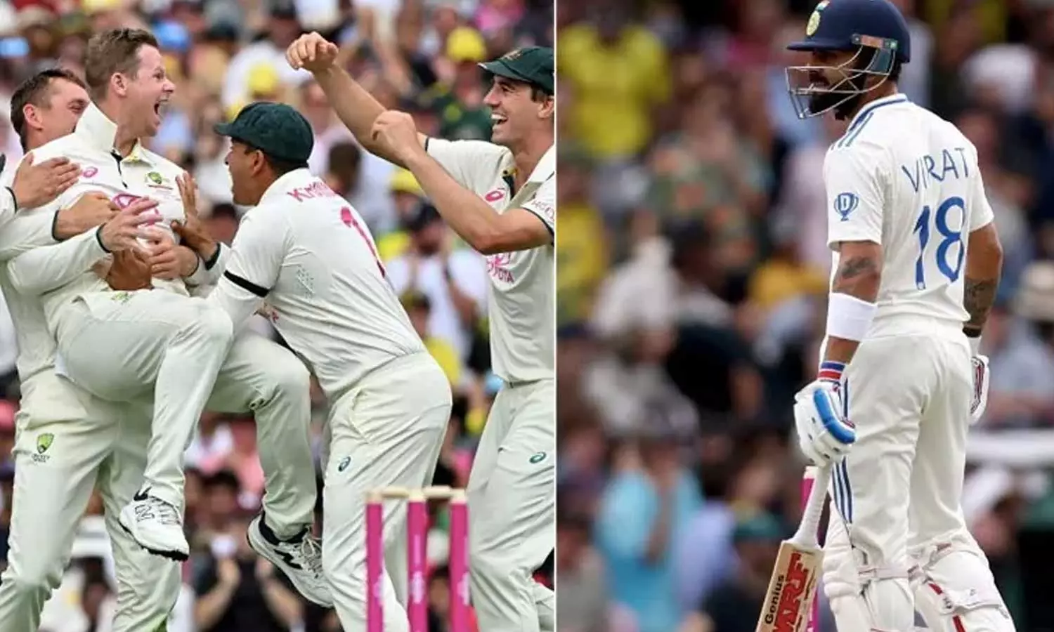 100 ശതമാനം ഉറപ്പ്, കോഹ്ലി ആദ്യ പന്തിൽ ഔട്ടായിരുന്നു; തേർഡ് അമ്പയർക്കെതിരെ സ്റ്റീവ് സ്മിത്ത് 100 ശതമാനം ഉറപ്പ്, കോഹ്ലി ആദ്യ പന്തിൽ ഔട്ടായിരുന്നു; തേർഡ് അമ്പയർക്കെതിരെ സ്റ്റീവ് സ്മിത്ത്