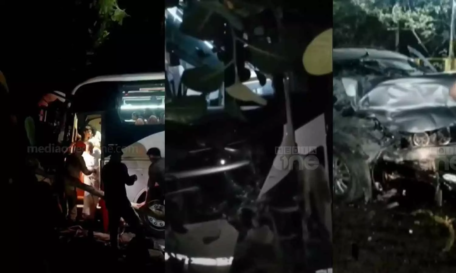 കൊല്ലത്ത് ശബരിമല തീർത്ഥാടകർ സഞ്ചരിച്ച കാറും ടൂറിസ്റ്റ് ബസും കൂട്ടിയിടിച്ചു: രണ്ട് മരണം, മൂന്ന് പേർക്ക് പരിക്ക് കൊല്ലത്ത് ശബരിമല തീർത്ഥാടകർ സഞ്ചരിച്ച കാറും ടൂറിസ്റ്റ് ബസും കൂട്ടിയിടിച്ചു: രണ്ട് മരണം, മൂന്ന് പേർക്ക് പരിക്ക്