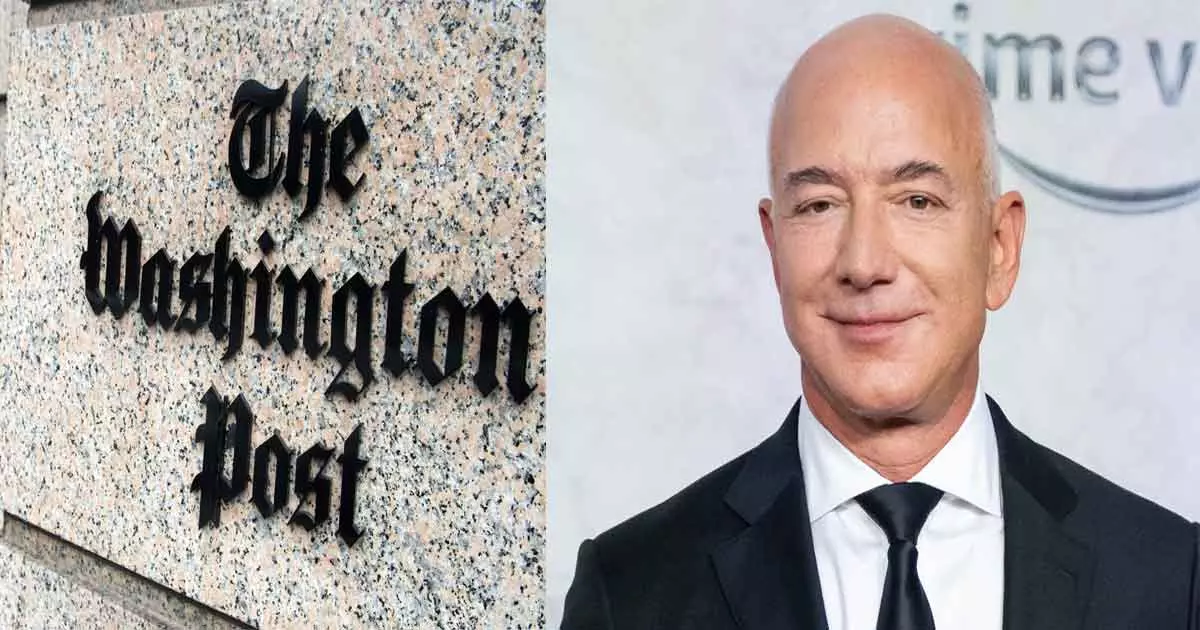 Washington Post, Jeff Bezos, ജെഫ് ബസോസ് , വാഷിംഗ്‌ടൺ പോസ്റ്റ്
