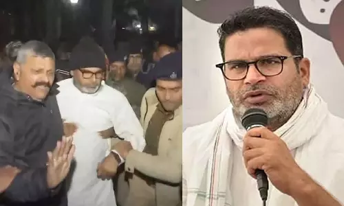 പരീക്ഷ റദ്ദാക്കണമെന്നാവശ്യപ്പെട്ട് നിരാഹാര സമരം; പ്രശാന്ത് കിഷോറിനെ കസ്റ്റഡിയിലെടുത്ത് ബിഹാർ പൊലീസ്