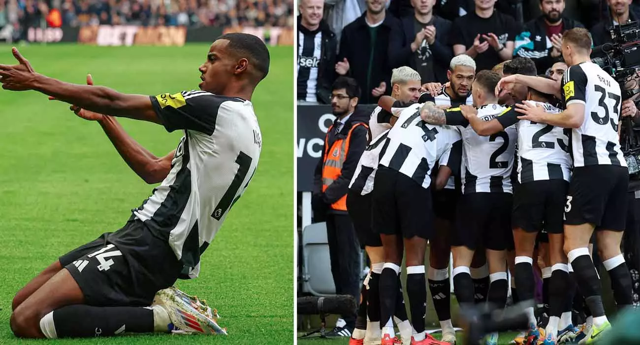 Newcastle stormed the ramparts; Alexander Isak as a goal machine Newcastle stormed the ramparts; Alexander Isak as a goal machine