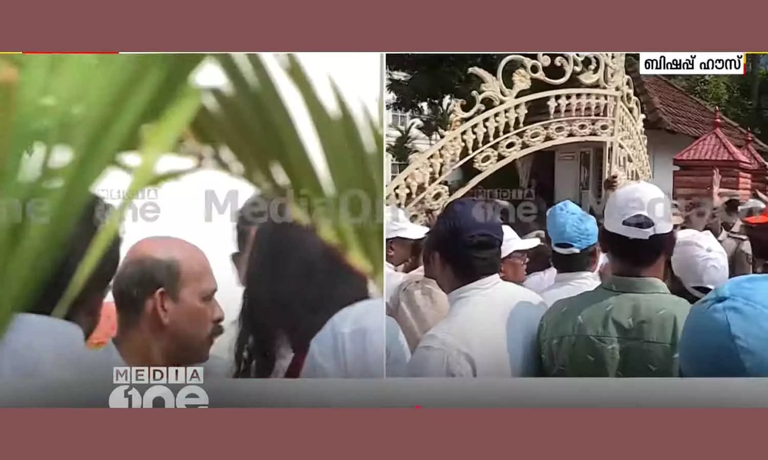 Suspension for six priests who protested inside the bishops house