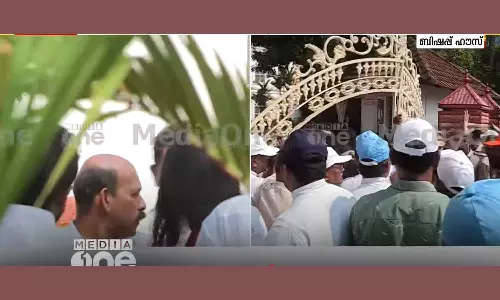 Suspension for six priests who protested inside the bishops house