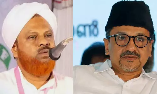 Hameed Faizy against Sadiqali Thangal